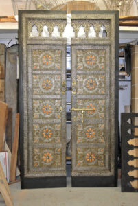 Antique Metal Door