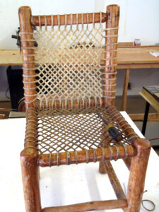 Furniture Restoration - Woven Chair